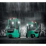 Fotografia de Nous carretons elèctrics Edia EM de Mitsubishi 100% exteriors