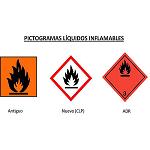 Foto de Almacenamiento de barnices, pinturas y disolventes en armarios protegidos