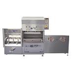 Picture of The system of pressesing of hams and palettes in mould of Ind�stries Fac taking IFFA
