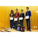 Picture of The Asturian David Prieto, winner of the XXVI edition of the National Olympic game of Chemicals