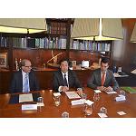 Picture of Josep Fr�guls, reelected president of Anafric