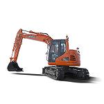 Fotografia de La nova Doosan DX140LCR-3 ofereix m�s pot�ncia i productivitat en espais petits