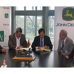 Picture of Asaja And John Deere sign an agreement of collaboration for the purchase of agricultural machinery