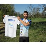 Picture of A cyclist visits Europe of tip to tip in bicycle of the hand of Kimberly-Clark Professional
