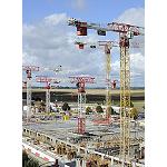 Foto de Nueve gr�as torre Terex CTT  Flat Top para el proyecto One Nation