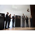 Picture of The Prince of Asturias inaugurates the new industrial plant Dekton of Group Cosentino
