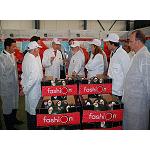 Picture of The minister of Agriculture visits to the Group AGF, owner of Watermelon Fashion