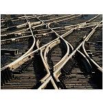 Picture of Mechanised of rails of train, detours and cruzamientos
