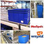 Foto de Plastipol, proveedor de cajas plásticas para la empresa textil Mayoral
