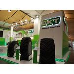 Picture of BKT Leaves footprint in Agritechnica