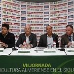 Foto de Antonio Escobar, director general de Grupo Agroponiente, interviene en la ‘VII Jornada Agricultura Almeriense en el Siglo XXI’ de La Voz de Almería