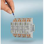 Picture of relays of surveillance for a fast wiring