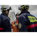Picture of The plant of Bayer in Quart de Poblet realizar a fire drill
