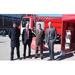 Fotografia de Vehicles antiincedios, de defensa i emergències equipats amb Allison s'exhibeixen en Sicur 2014