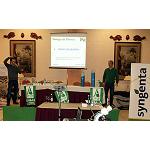 Foto de Syngenta muestra la eficacia de ZZ Cuprocol ante 300 empresarios agrarios