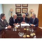Fotografia de Asaja-Sevilla i la Fundació Caixa Rural del sud renoven el seu conveni de col·laboració en defensa del desenvolupament agrari