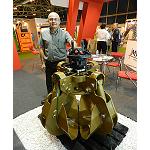 Fotografia de Mycsa muestra en SRR 2014 su nuevo pulpo SHY para trabajos de reciclaje