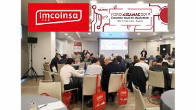 Foto de Imcoinsa participa en el encuentro anual de alquiladores Aseamac 2019