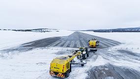 Foto de Valtra y Nokian Tyres colaboran en un proyecto de retirada autónoma de nieve