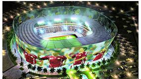 Foto de Energía Inmesol sin interrupción en la construcción del Al Rayyan Stadium para el Mundial de Catar 2022