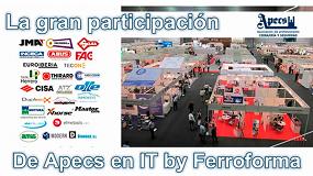 Foto de Apecs coordina una numerosa participación de empresas de cerrajería en IT by Ferroforma