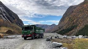 Foto de Los camiones Scania 6x6 G500s con transmisiones Allison sustituyen a los dúmperes en Noruega