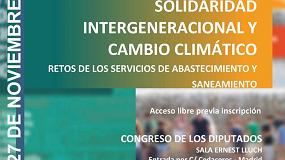 Foto de Aeas y AGA celebrarán el seminario 'Solidaridad intergeneracional y cambio climático. Retos de los servicios de abastecimiento y saneamiento'
