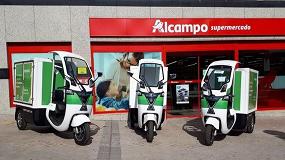 Foto de Vehículos no contaminantes realizarán el reparto a domicilio en los supermercados Alcampo de Madrid