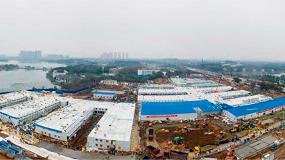 Foto de Midea equipa el nuevo Hospital de Wuhan construido para combatir el Coronavirus en tiempo récord