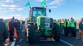 Foto de Las tractoradas continúan por toda España: Tarragona, Guadalajara, Murcia... hasta Canarias