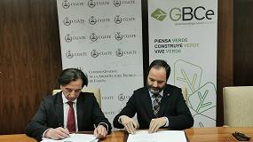 Foto de GBCe y el CGATE firman un acuerdo para mejorar la salud y bienestar en los edificios españoles