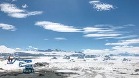 Foto de Una plataforma Genie Z-45 XC demuestra sus virtudes en una dura misión en la Antártida