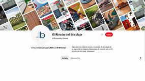 Foto de La plataforma de tutoriales El Rincón del Bricolaje de AFEB abre su canal en Pinterest