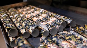 Foto de UVgel Wallpaper Factory de Canon: automatización completa para aumentar el volumen de producción