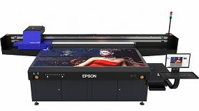 Foto de Impresión de alta calidad y velocidad con la nueva impresora plana UV LED Epson SureColor SC-V7000