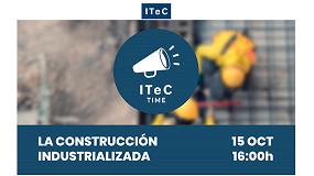 Foto de El nuevo espacio de difusión ITeC Time se inaugura con una sesión sobre construcción industrializada