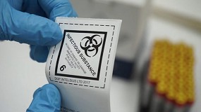 Foto de Aidimme certifica los embalajes de residuos para la COVID-19 y para el transporte de todos los microorganismos infecciosos
