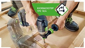 Foto de Nueva tecnología KickbackStop de Festool: no más peligrosos contragolpes