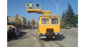 Foto de Mieve presenta su nueva plataforma para trabajos ferroviarios PA-8RA