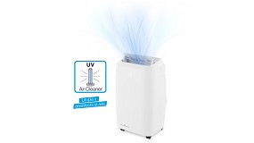 Foto de Nueva gama de climatización portátil con lámpara UV que limpia y desinfecta el aire de patógenos externos