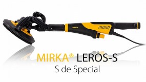 Foto de Mirka presenta Mirka Leros-S, la lijadora compacta altamente flexible