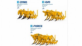 Foto de Alpego refuerza su gama de subsoladores con las series K-Dyno, K-Evo y K-Force