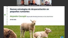 Foto de Ceva Salud Animal presenta Eprecis a un centenar de veterinarios en su webinar sobre parásitos en pequeños rumiantes