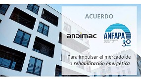 Foto de Andimac y Anfapa trabajarán juntos para apoyar el desarrollo del mercado de la rehabilitación energética