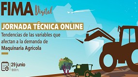 Foto de FIMA organiza una jornada digital sobre tendencias y la demanda de maquinaria agrícola