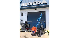 Foto de Segeda presenta sus perforadoras hidráulicas para trabajos en altura