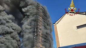 Foto de Tras el incendio de la Torre de Milán, Tecnifuego alerta sobre el uso de productos combustibles en las fachadas