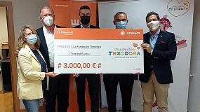 Foto de Ledvance y Sonepar Ibérica donan 3.000 euros a la Fundación Theodora en beneficio de los niños hospitalizados