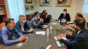 Foto de Assafe participa en un encuentro con una delegación oficial de Arabia Saudí interesada en genética española