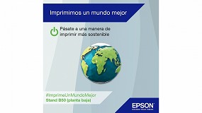 Foto de Epson #ImprimeUnMundoMejor en C!Print Madrid 2022